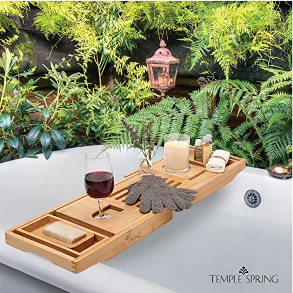 Bamboo Bathtub Caddy Tray